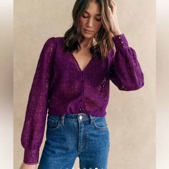 Sezane Tops - Sezane Goya blouse